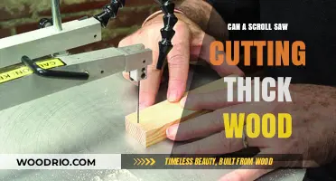 Mastering Thick Wood Cuts with Your Scroll Saw: Tips and Techniques