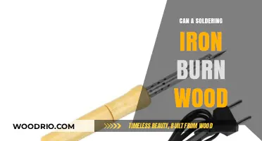 Exploring the Limits: Can a Soldering Iron Really Burn Wood?