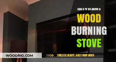 Cozy Viewing: Mounting Your TV Above a Wood-Burning Stove