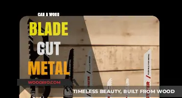 Exploring the Limits: Can a Wood Blade Cut Metal?