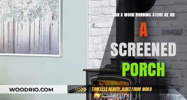 Cozy Evenings: Wood Burning Stoves on Screened Porches