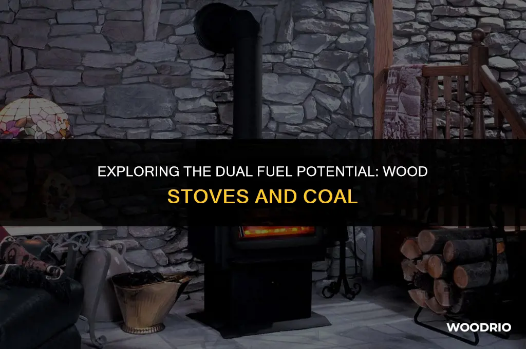 can a wood stove burn coal