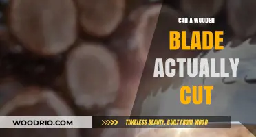 The Surprising Truth About Wooden Blades: Can They Really Cut?