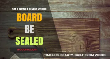 Protecting Your Wooden Kitchen Cutting Board: The Sealing Process