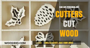Crafting with Precision: Can Personal Die Cutters Handle Wood?