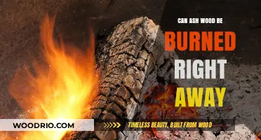 Ready to Burn: The Immediate Use of Ash Wood Explained