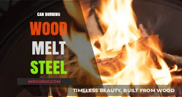 Exploring the Limits: Can Burning Wood Truly Melt Steel?