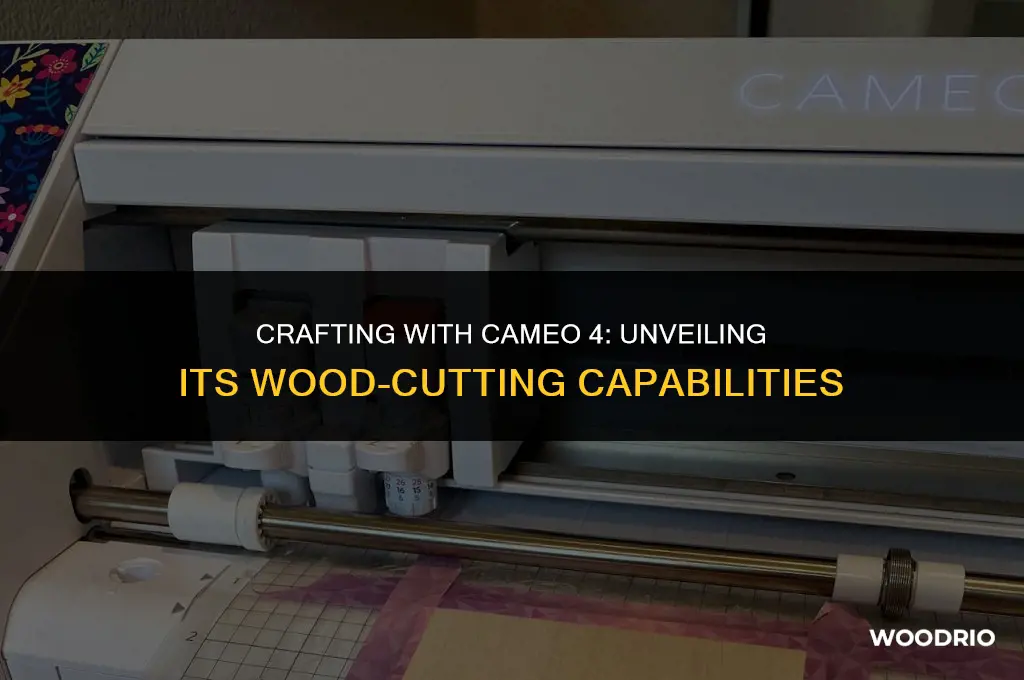 can cameo 4 cut wood