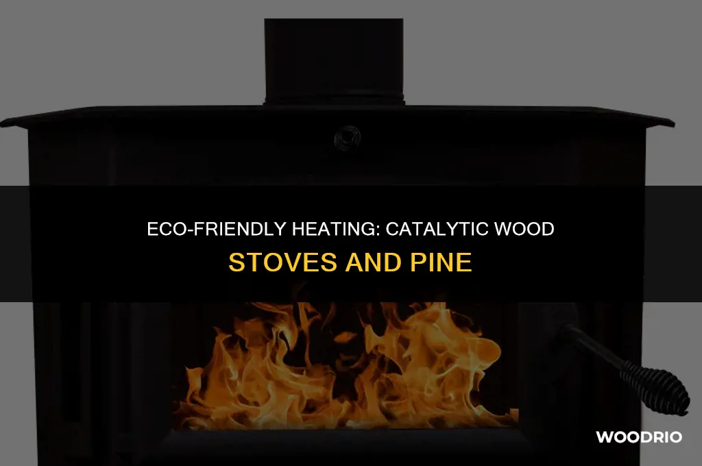 can catalytic wood stoves burn pine