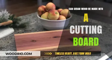 Crafting Culinary Masterpieces: The Journey of Cedar to Cutting Board