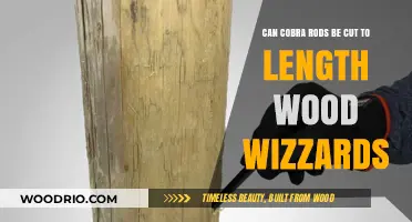 Precision Cutting: Tailoring Cobra Rods for Wood Wizards