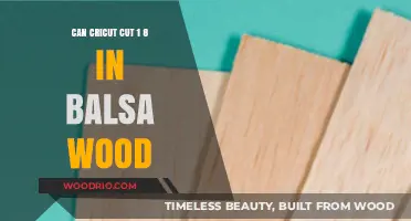 Crafting with Precision: Can Cricut Cut 1/8 Inch Balsa Wood?