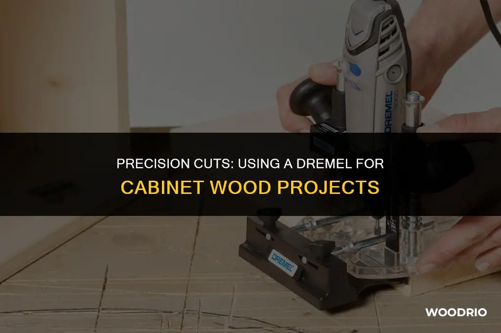 can dremel cut cabinet wood