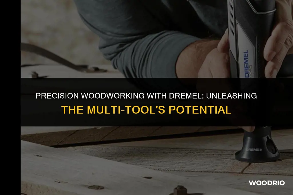can dremel multi tool cut wood