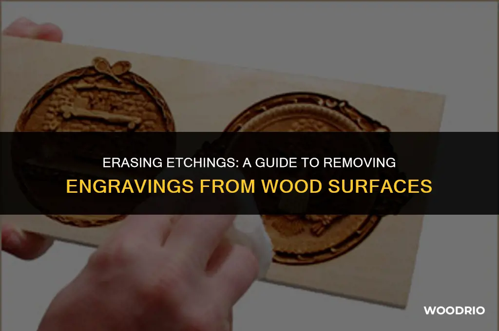 can engravings on wood be removed