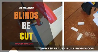 Tailoring Faux Wood Blinds: A DIY Guide to Perfect Fit