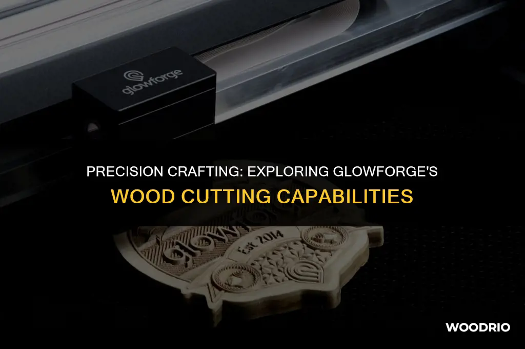 can glowforge cut wood