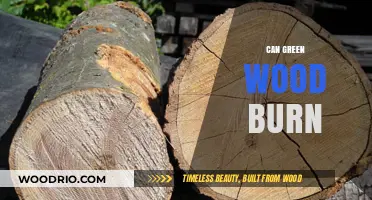 Exploring the Combustion Potential of Freshly Cut Timber