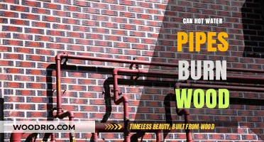Exploring the Risks: Can Hot Water Pipes Ignite Wood?