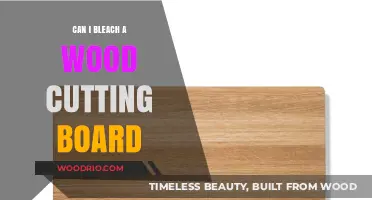 Reviving Your Wood Cutting Board: The Safe Bleaching Guide