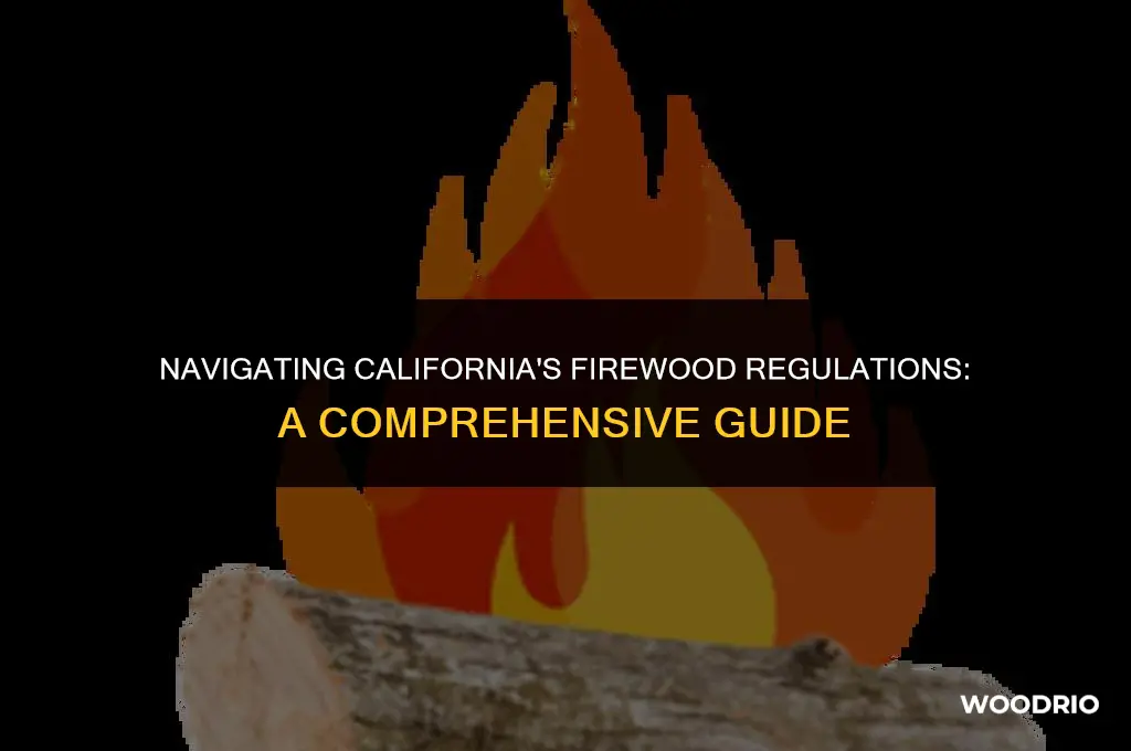 can i bring cut wood into california