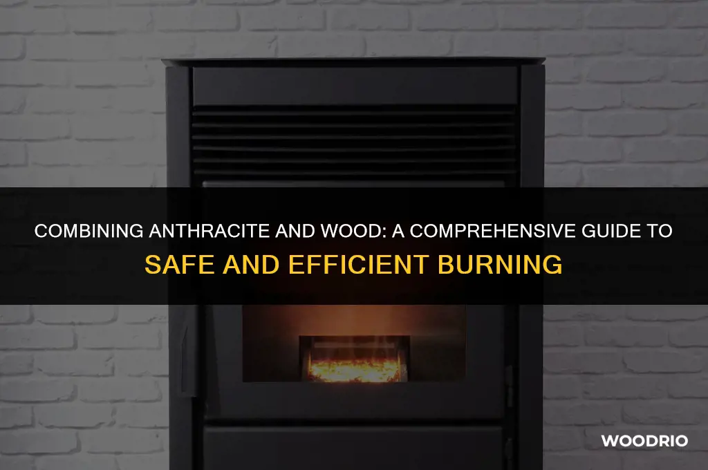 can i burn anthracite and wood together