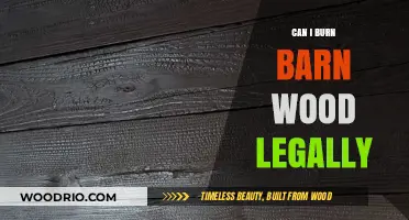Exploring the Legalities of Burning Barn Wood: A Comprehensive Guide