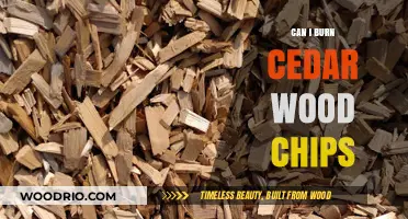 Exploring the Use of Cedar Wood Chips for Burning: A Comprehensive Guide
