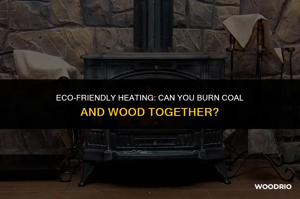 can i burn coal and wood at the same time