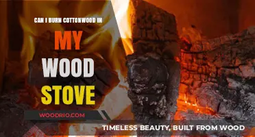 Cottonwood in Wood Stoves: A Burning Question Answered