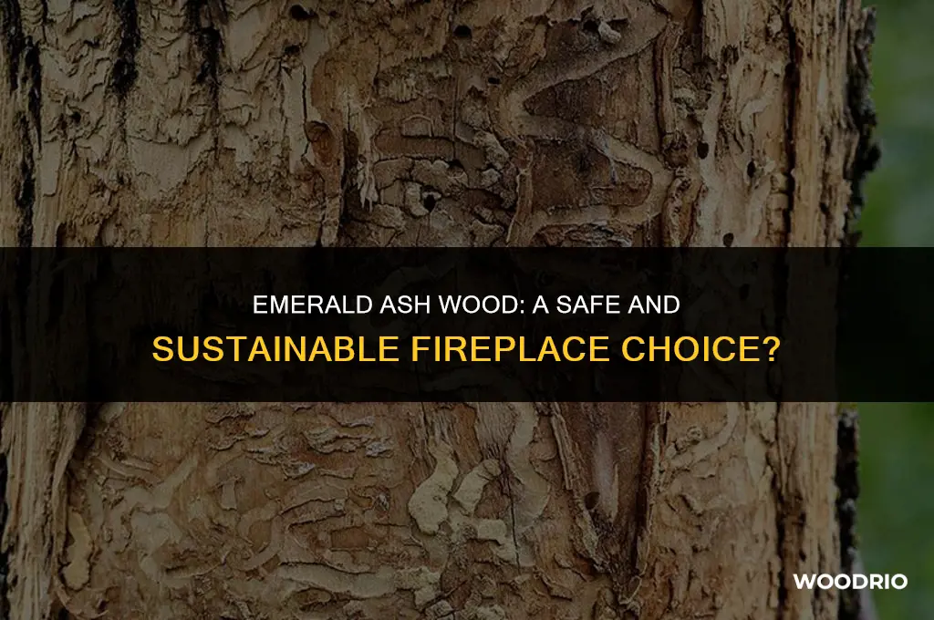 can i burn emerald ash wood in my fireplace