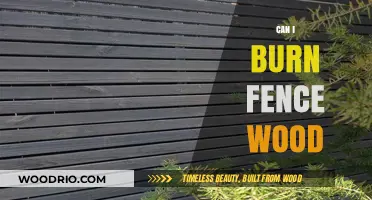 Eco-Friendly Disposal: Can You Safely Burn Old Fence Wood?