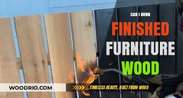 Revamping Your Furniture: The Do's and Don'ts of Burning Finished Wood