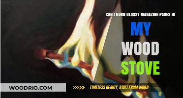Glossy Magazine Pages: Safe or Unsafe for Wood Stove Burning?