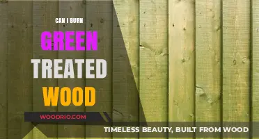 Eco-Friendly Disposal: Burning Green Treated Wood Safely