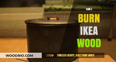 Exploring IKEA Wood: Can You Safely Burn It?