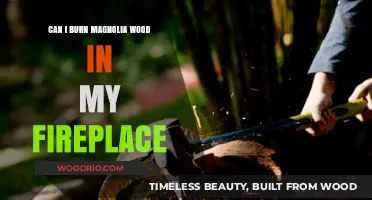 Cozy Up with Magnolia: A Guide to Fireplace-Safe Wood