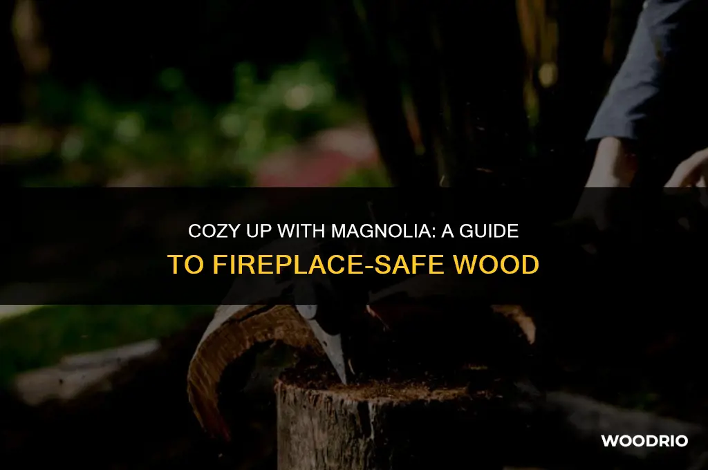 can i burn magnolia wood in my fireplace