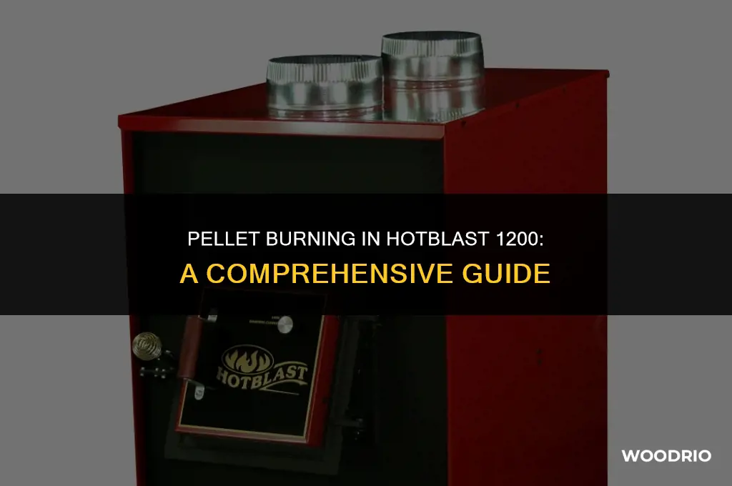 can i burn pellets in hotblast 1200 wood furnace