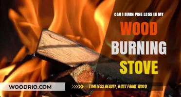 Safely Burning Pine Logs in Your Wood-Burning Stove: Tips and Precautions