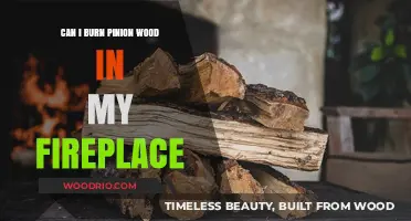 Burning Pinion Wood in Your Fireplace: A Comprehensive Guide