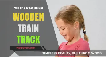 Where to Buy Straight Wooden Train Tracks for Your Layout