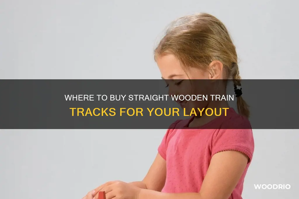 can i buy a box of straight wooden train track