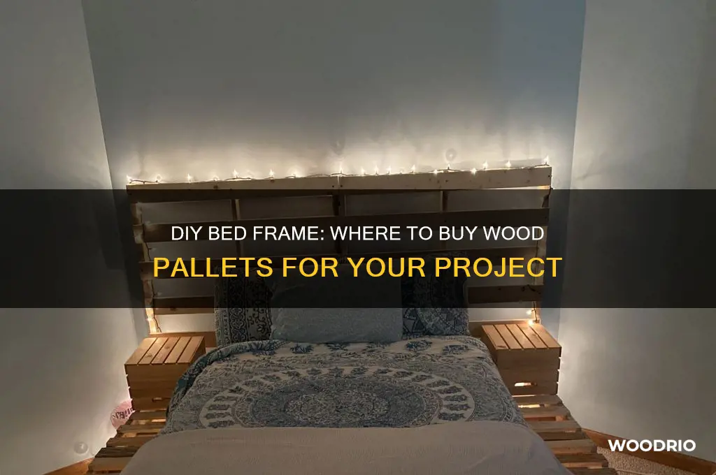 can i buy a wood pallete for my bed