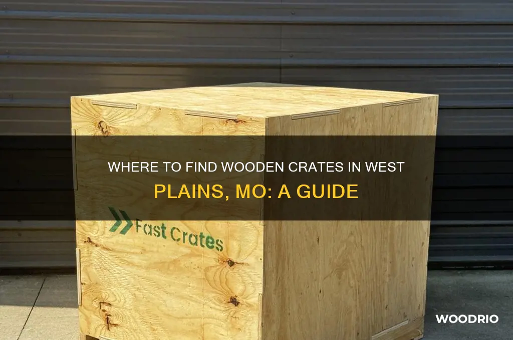 can i buy a wooden crate in west plains mo