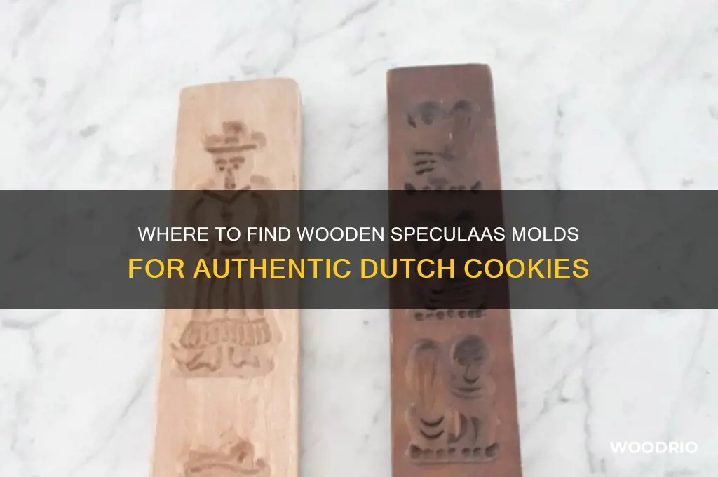 can i buy a wooden mold to make speculaas cookies