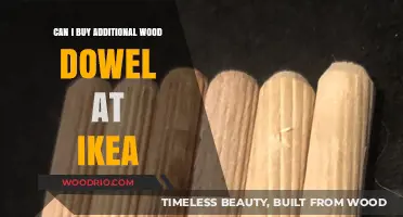 Where to Find Extra Wood Dowels for Your IKEA Furniture