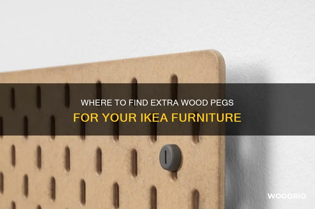 can i buy additional wood pegs at ikea