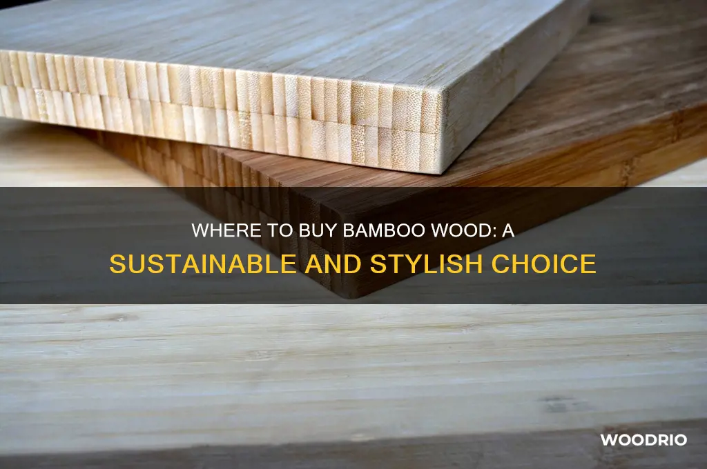can i buy bamboo wood