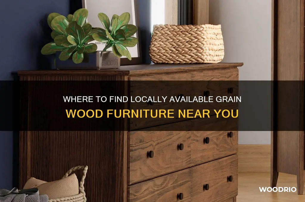 can i buy grain wood furniture locally